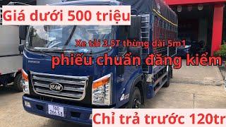 Xe tải VEAM VPT350| Xe tải 3 tấn 5 giá rẻ và thùng dài nhất phân khúc| Xe tải 3.5 tấn thùng dài 5m1