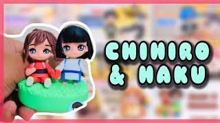 DIY | Making CHIHIRO and HAKU from SPIRITED AWAY into a CLAY FIGURE | STUDIO GHIBLI | Clay Tutorial