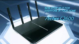 TP-Link AC2600 Wireless Dual Band Gigabit Router (Archer C2600)