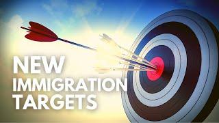 NEW CANADIAN IMMIGRATION TARGETS CONFIRMED