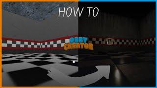 Tutorial | How to make realistic fnaf wall and floor Obby creator