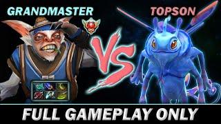 MID BATTLE! GRANDMASTER MEEPO VS TOPSON PUCK - Meepo Gameplay#717