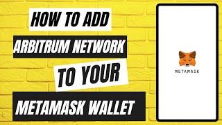 AVIVE PROFILE MINTING: HOW TO ADD ARBITRUM NETWORK TO YOUR METAMASK WALLET - #avive #aviveprofile