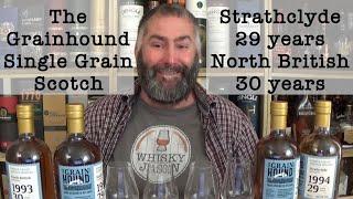 The Grainhound - 3x 29 Jahre Strathclyde und 1x 30 Jahre North British Single Grain Scotch Whisky