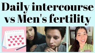 Daily intercourse vs Men's fertility