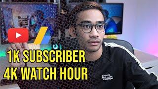 Cara Dapat 1K Subscriber & 4K Watch Hour