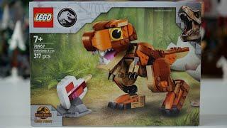 LEGO Jurassic World 76967 Little Eatie: T .rex - LEGO Speed Build Review