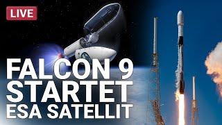 Falcon 9 startet EarthCare Satellit der ESA & JAXA