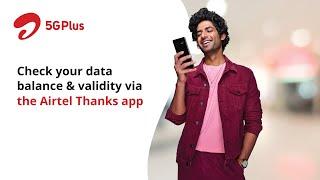 Check your #data #balance & #validity via the #airtelthanks App