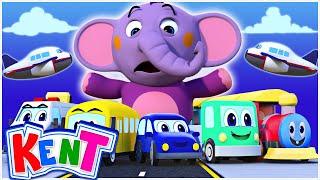 The Vehicle Song - Nursery Rhymes & Kids Songs by Kent The Elephant