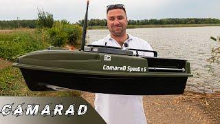Кораблик для рыбалки CamaraD SpeeD v5 с gps навигацией и автопилотом CamaraD v9 на 5000 точек