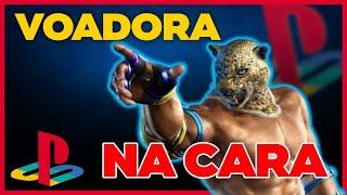 Tekken 3 King Arcade Mode usando apenas chute | PS1 Games