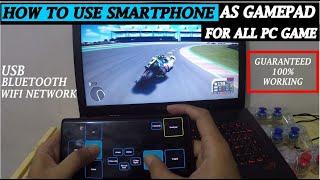 How To Use SmartPhone as Controller for All PC Game