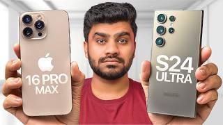 Galaxy S24 Ultra vs iPhone 16 Pro Max - Extremely Detailed Comparison