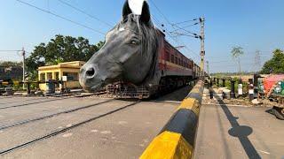 Dangerous Horse Headed Intercity Express Furious Moving Throughout at Railgate