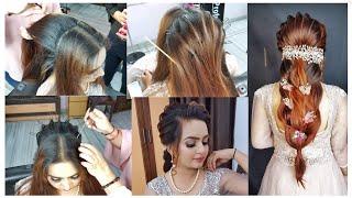 simple Beautiful Hairstyle step by step tutorial  - sumansi Sahgal