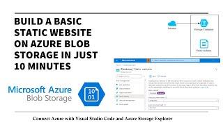 Host a basic static website on Azure Blob Storage in just 10 minutes