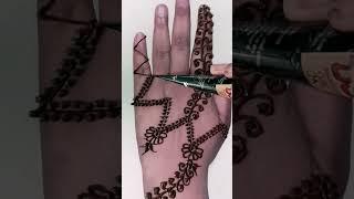 sks mehndi design video #easy mehndi design video #back hand mehndi design  #viral video