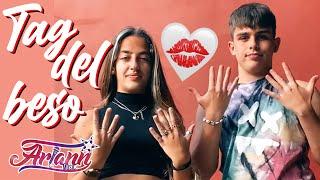 TAG DEL BESO CON MI NOVIO CÉSAR ABRIL   ¿DÓNDE NOS HEMOS BESADO?   ARIANN MUSIC TIKTOKS #SHORT