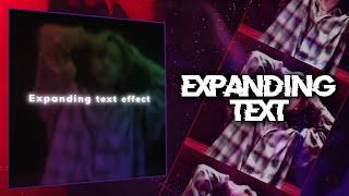 Expanding Text Tutorial | alight motion