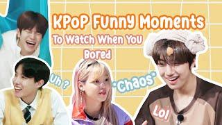 KPOP FUNNY MOMENTS | Kpop Moments To Watch When You're Bored | TRY NOT TO LAUGH CHALLENGE