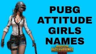 Girls Attitude Names|| girls cute names|| nick name||BGMI name world