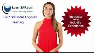 SAP S4HANA Logistics Training | SAP Simple Logistics -  LearnSAP