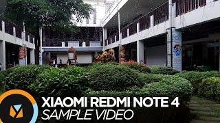 Xiaomi Redmi Note 4 Sample Video