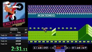 Excitebike: Track 3 (Main) - 54.32 *World Record*