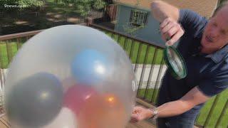 Science Minute: An experiment that uses balloons, magnifying glass and the sun