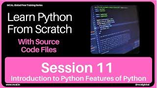 Session 11 | Learn Python Programming  from scratch | With source code