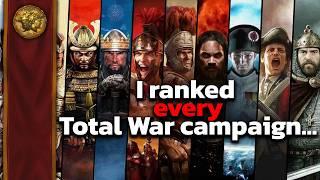 I Ranked EVERY Total War Campaign in 2024