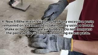 CVE171- Normal Consistency of Cement Test (Vicat Apparatus)