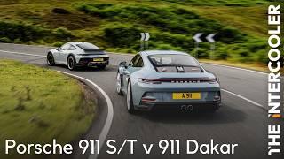 Special edition Porsche 911 shootout! S/T versus Dakar… but there’s a problem