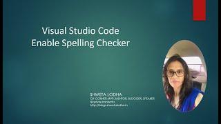 How To Enable Spelling Checker In Visual Studio Code