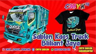 SABLON KAOS TRUCK BRILIANT JAYA