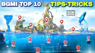 TOP 10 BGMI 3.3 UPDATE TIPS AND TRICKS | BGMI NEW UPDATE 3.3 | BGMI 3.3 GLITCH |OCEAN ODYSSEY UPDATE