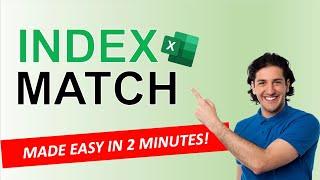 Learn INDEX & MATCH in less than 2 minutes