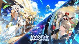 HoYoFair 2024 New Year Genshin Impact & Honkai: Star Rail Fan Art Special Program