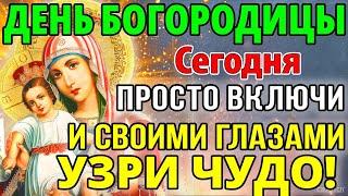 ПРОСТО ВКЛЮЧИ Сегодня И УЗРИ ЧУДО СВОИМИ ГЛАЗАМИ Молитва Канон Богородице Достойно есть Милующая