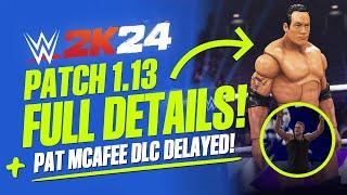 WWE 2K24 Patch 1.13: Full Details, DLC Delayed, New Unlockables, Patch Notes & More!