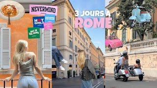 VLOG - un week end à Rome :)