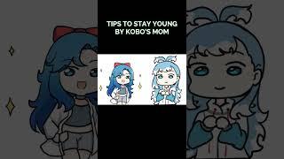 Tips to stay young by Kobo's Mom#shorts#shortvideo#animatedhololive #hololiveanimation#kobo_kanaeru