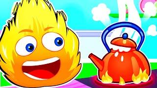 HOT and COLD with Op and Bob: A Fun Learning Journey! | Toddler Cartoons