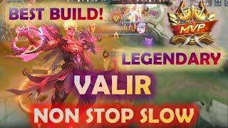 VALIR MOBILE LEGENDS GAMEPLAY ~ BEST BUILD / ROTATION / COMBO GUIDE / TUTORIAL #valir #valirml