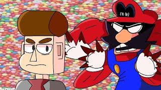 mr sys and ultra m argue about fairy bread (MARIO'S MADNESS V2 ANIMATIC)