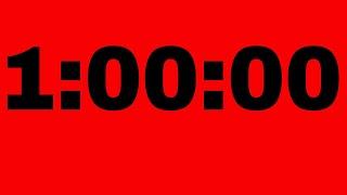 1 Hour Timer: (Alarm At The End) 60 Minute