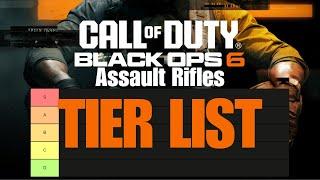 Call of Duty Black Ops 6 Assault Rifles Tier List (Hardcore)