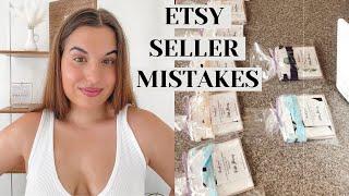 FIVE MISTAKES EVERY NEW ETSY SELLER MAKES  ETSY TIPS AND TRICKS