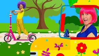 Conduciendo en mis Transportes | Canción Infantil | Anuta Kids Channel en Español